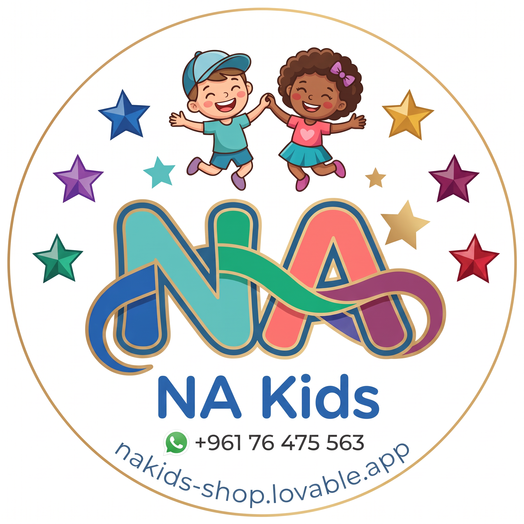 NA Kids — WhatsApp +961 76 475 563 — nakids-shop.lovable.app